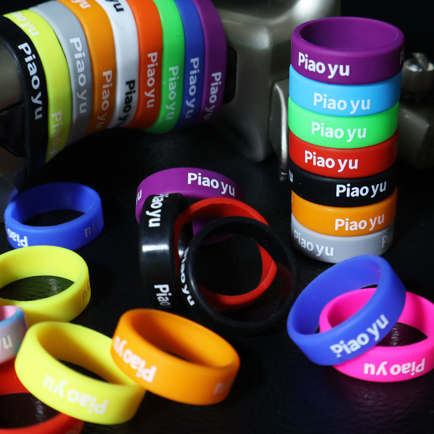 Vape Band Silicone - 13mm/20mm 20PCS Beschermende Siliconen Ring Kleur