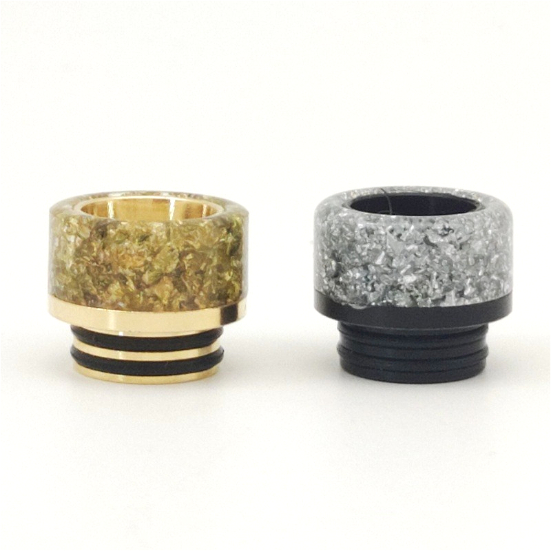 Drip Tip Resin - 1PC grote boring 810 druppeltip roestvrij