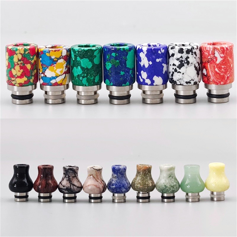 Drip Tip Resin - 1 stuk 510 Drip Tip roestvrijstalen