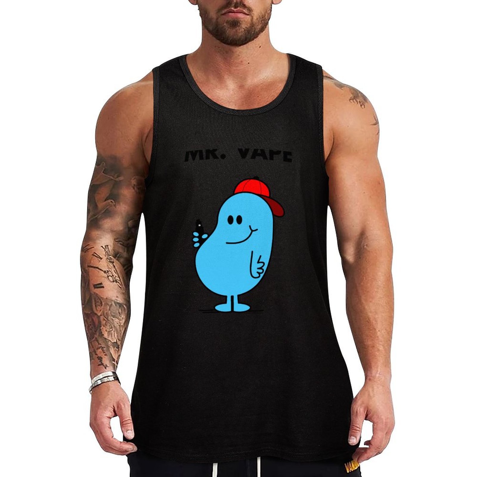 Quick Vape - Mr.Vape tanktop Sporttanktop Vochtafvoerend, sneldrogend shirt