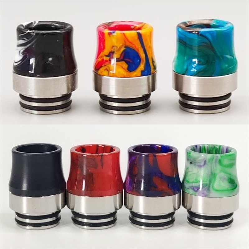 Drip Tip Resin - 1PC/2PCS 810 Drip Tip roestvrijstalen hars
