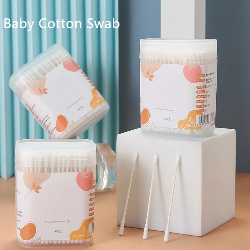 Cotton Wick Organic - Sticks Katoen 400 STKS Biologische Baby