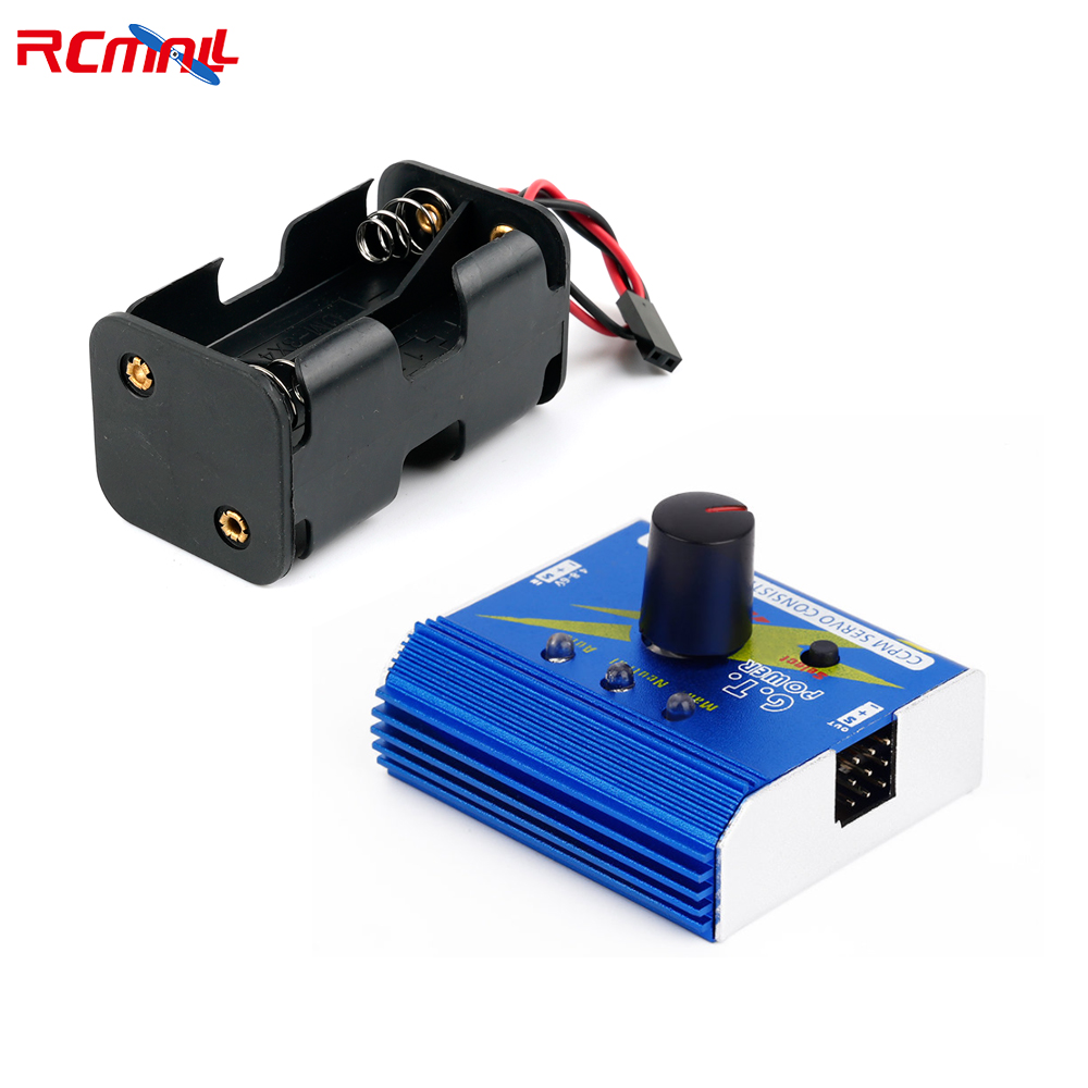 Battery Case Storage - RCmall 3CH ESC-servotester G.T. Power CCPM