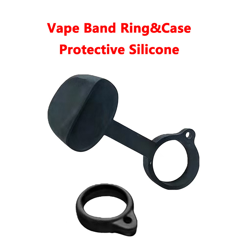 Vape Decoration - Draagbare siliconen hoes Vape-bescherming en Vape-bandring