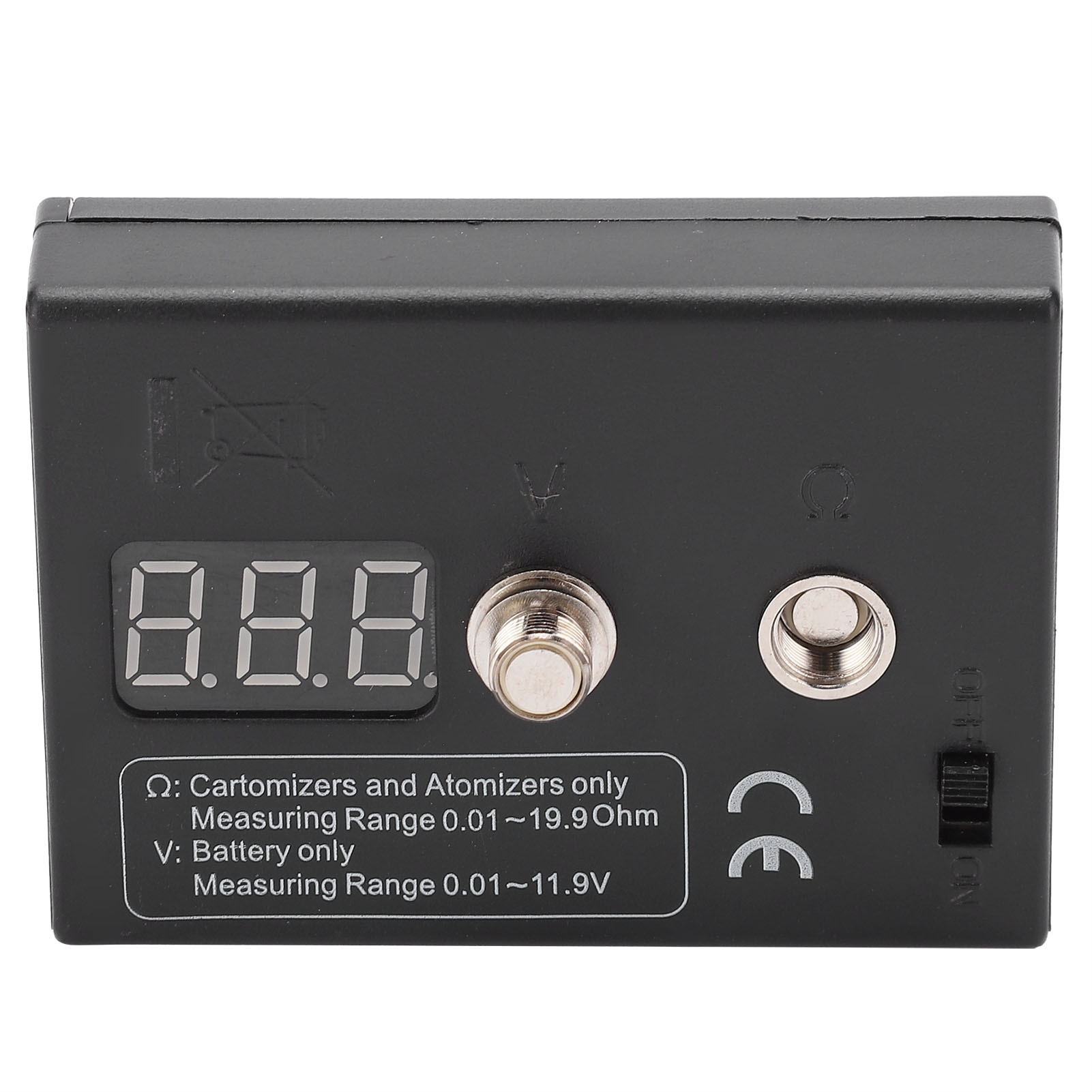 Ohm Meter Reader - Weerstand OHM-meter Meetlezer Spoeltester Draad DIY-gereedschap