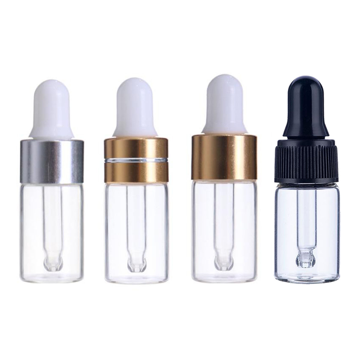 Juice Bottle Dropper - 30x 50x 100x 1/2/3/5 ML Helder