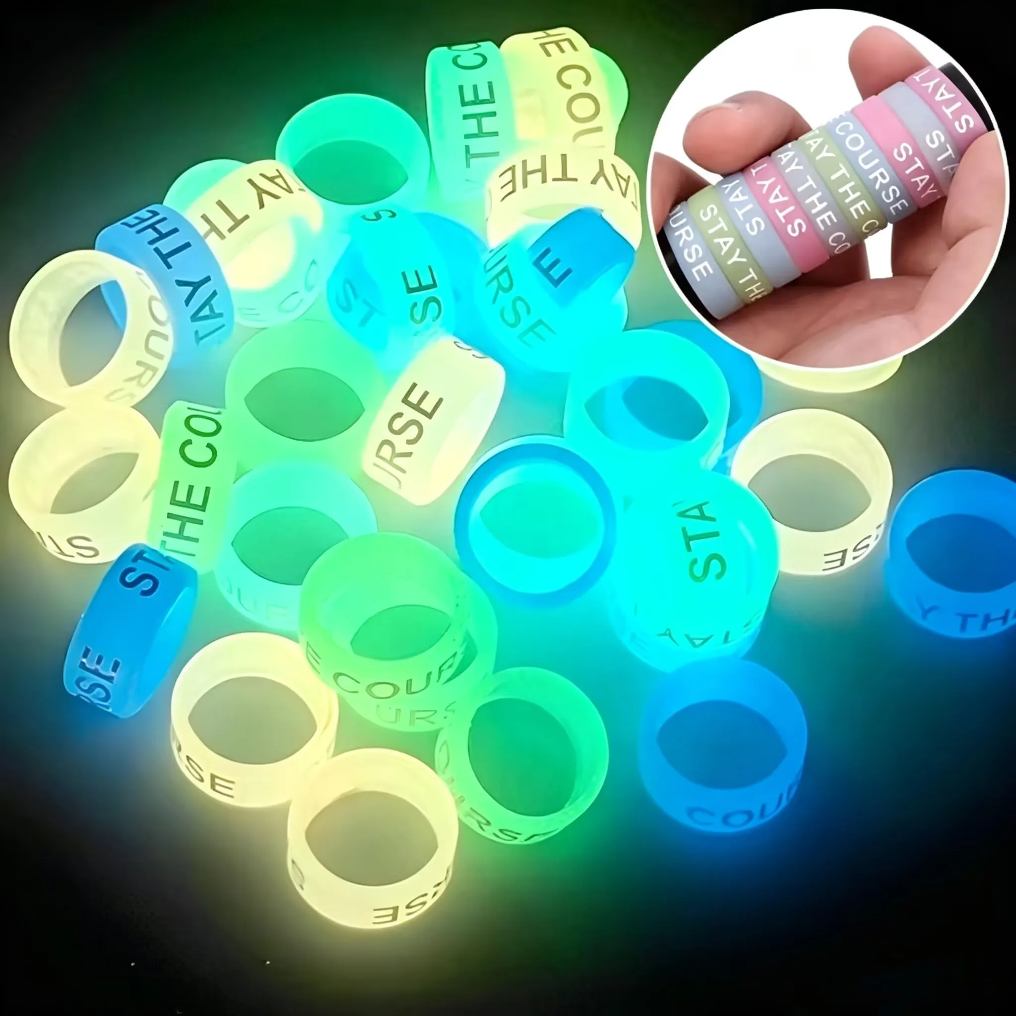 Vape Band Silicone - 20 STKS Anti Slip Siliconen Multi