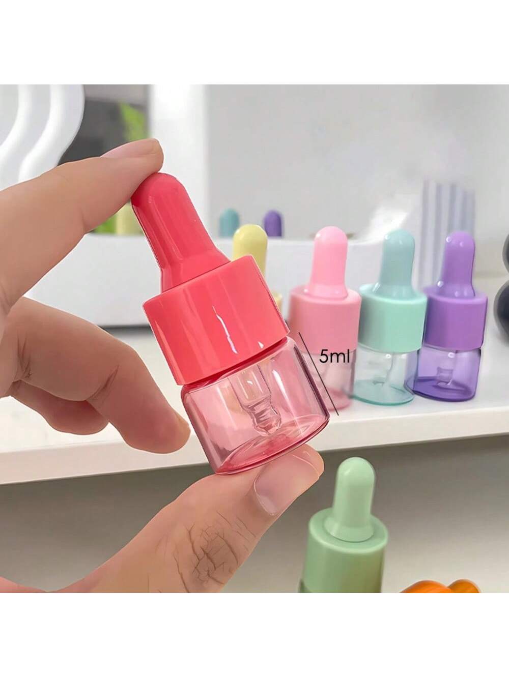 5 stuks 5 ml 10 ml gekleurde g - Juice Bottle Dropper recensie en prijs