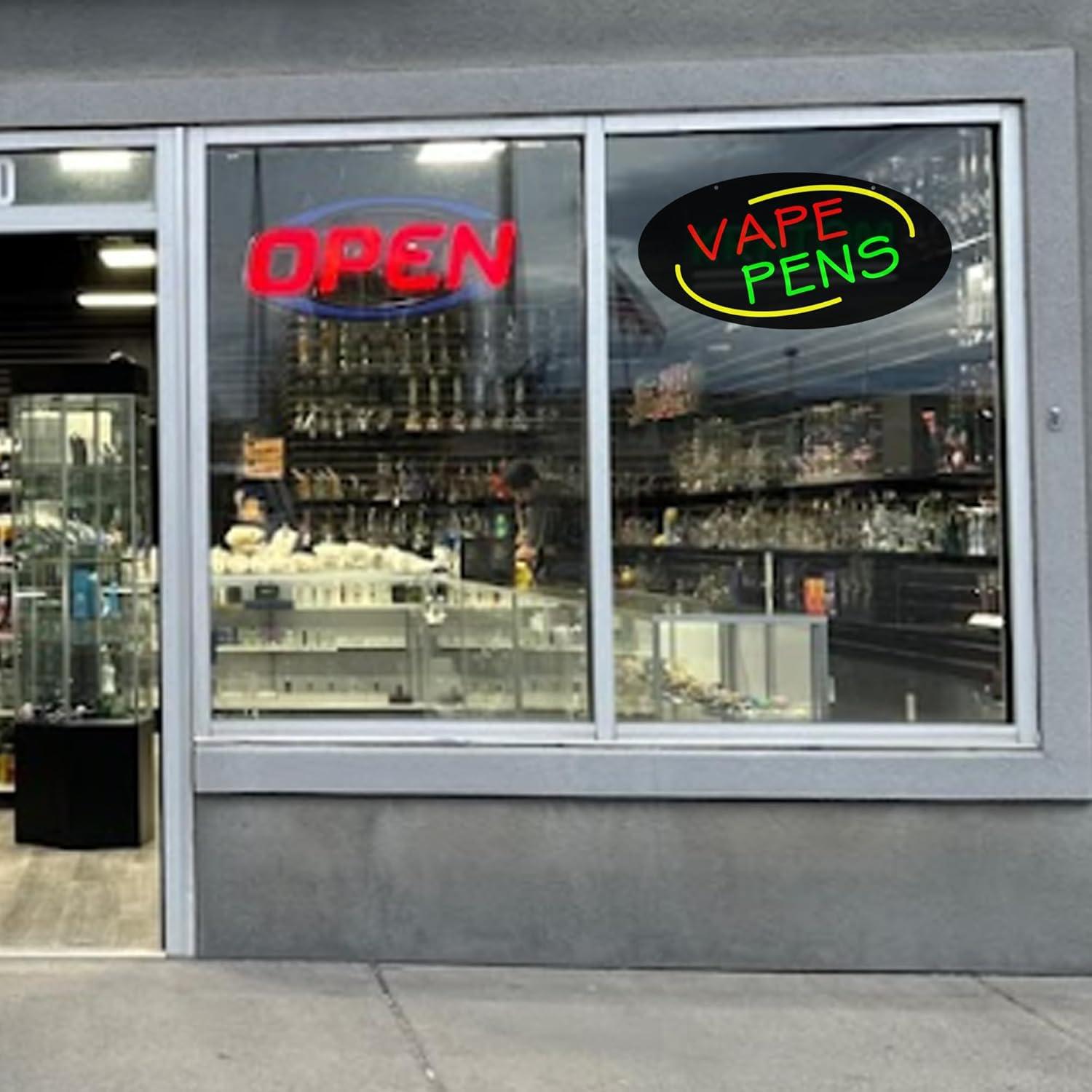 Vape Pens Neon Sign Dimbaar LE - Vaping Shop recensie en prijs