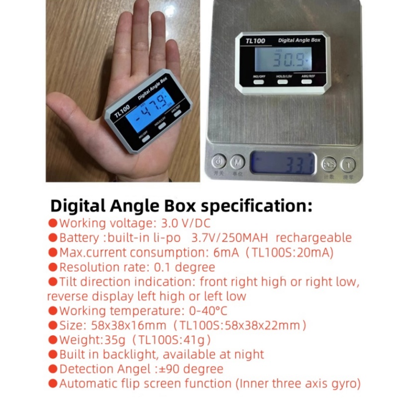 Horizontale Hoek Meter Gradenb - Battery Case Storage recensie en prijs