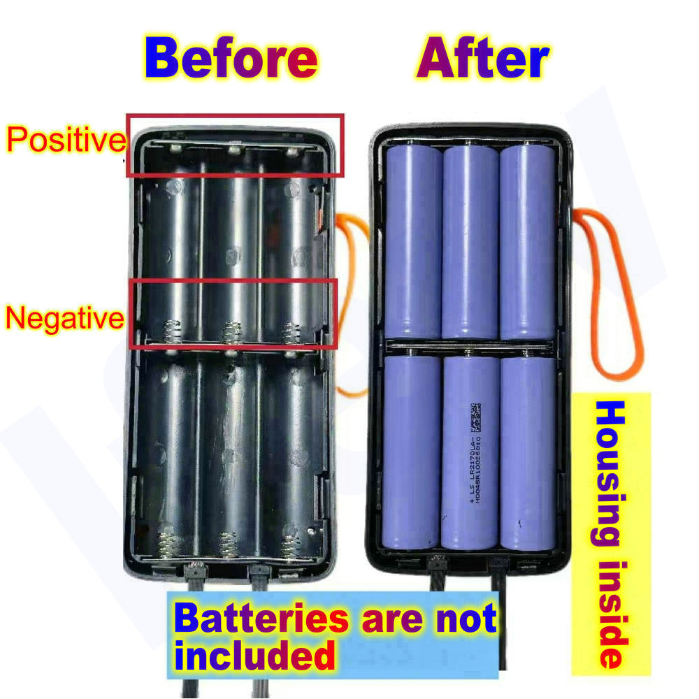 21700 Batterij Power Bank Behu - Battery Case Storage recensie en prijs