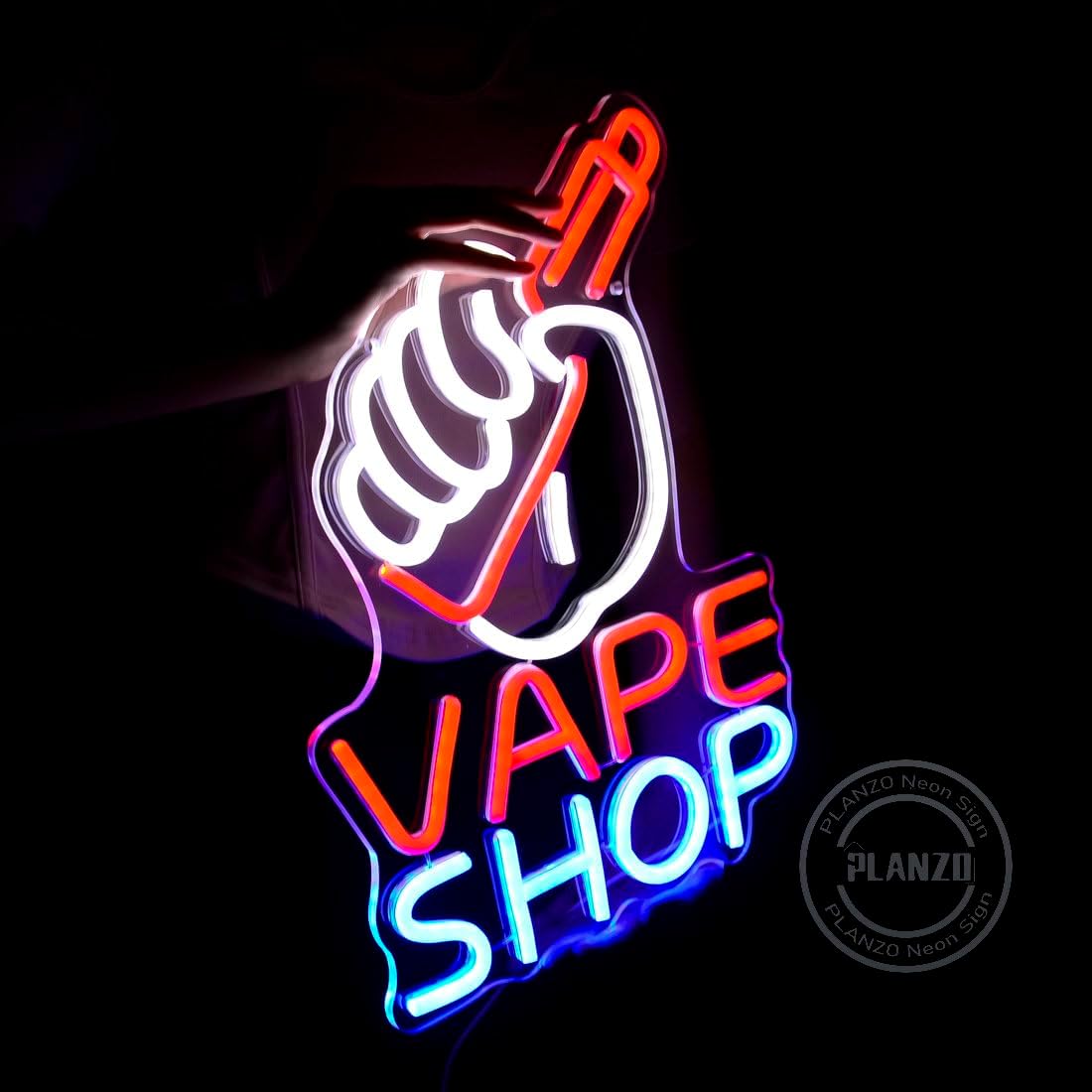 Vape Winkel Neon Bord Voor Roo - Vaping Store recensie en prijs