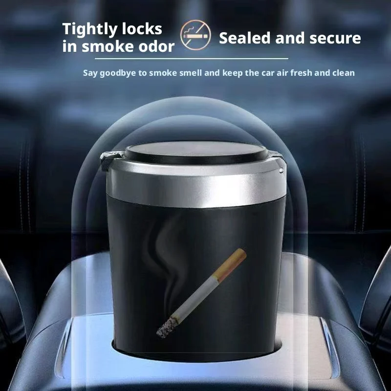 Draagbare LED rookloze auto-as - Vape Decoration recensie en prijs