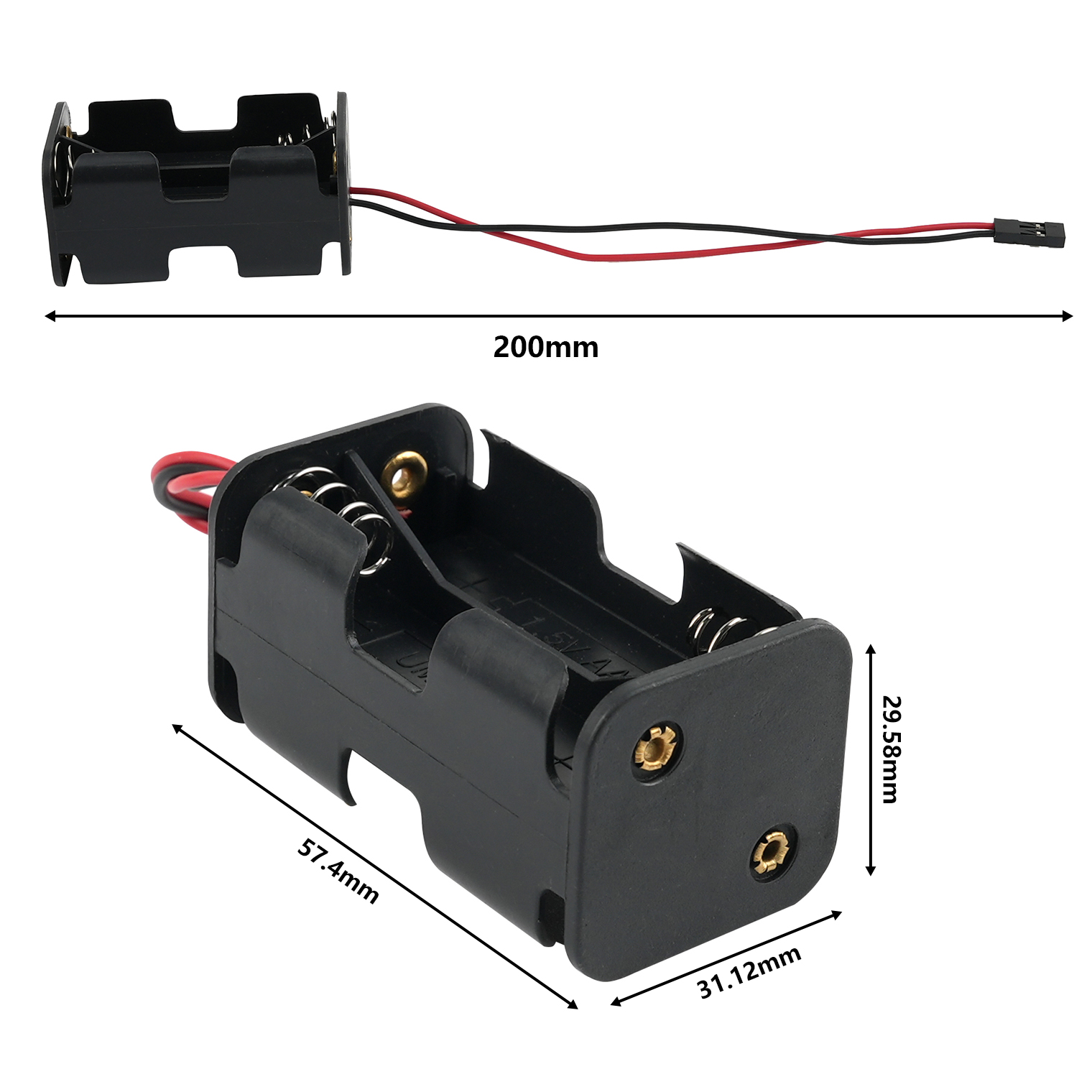 RCmall 3CH ESC-servotester G.T - Battery Case Storage recensie en prijs