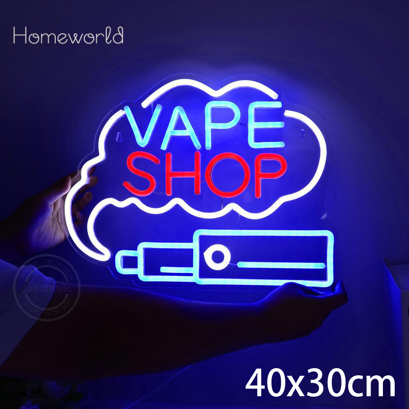VAPE Shop Neon Sign voor Smoke - Vaping Store recensie en prijs