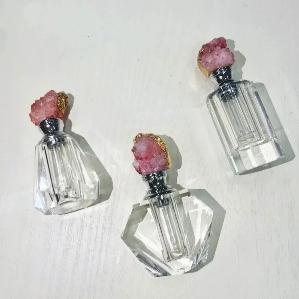 Vintage roze kristal etherisch - Juice Bottle Dropper recensie en prijs