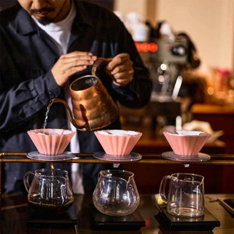 Giet over koffiefilter Draagba - Drip Tip Resin recensie en prijs