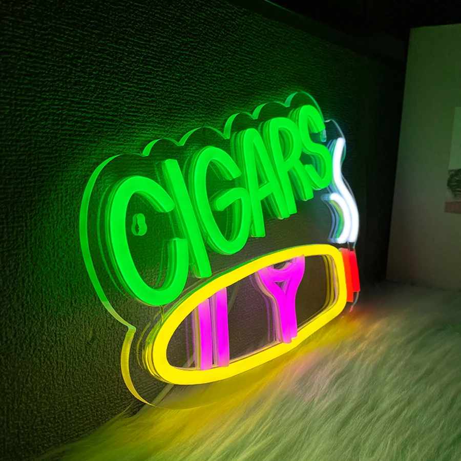 USB LED reclamebord voor rookr - Vaping Shop recensie en prijs