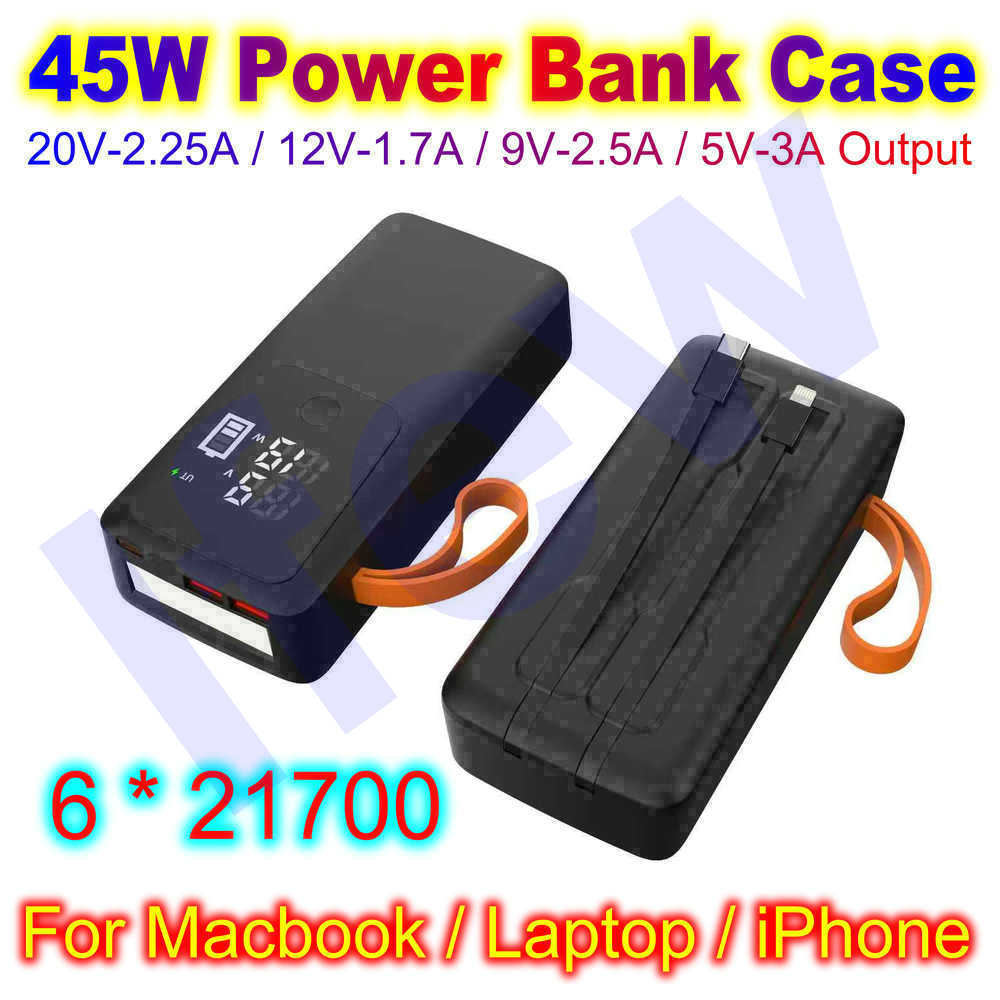 45W Power Bank Case Voor Macbo - Battery Case Storage recensie en prijs