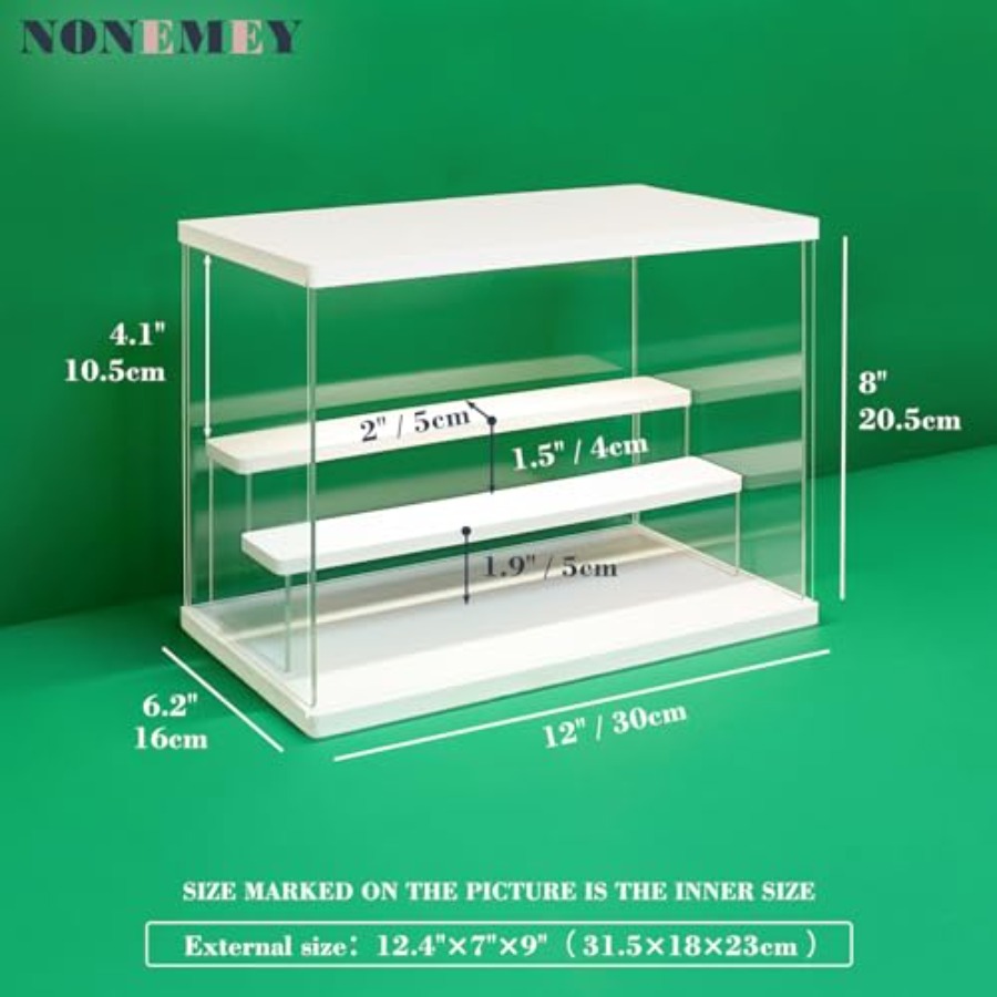 Transparante Acryl Display Cas - Battery Case Storage recensie en prijs